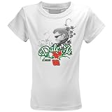 #88 Dale Earnhardt Jr. Youth Girls White Track Star T-shirt