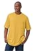 Kingsize Men's Big & Tall Heavyweight Crewneck Cotton Tee Shirt With Pocket