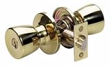 Master Lock TPCR103 Tulip Keyed Entry Lock, Polished Brass