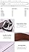 EURO Womens Thick Wide Stitched Leather Belt - MAP019A - Black M