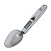 Admetior Stainless Steel Digital Spoon Scale with 2 Spoons, Black