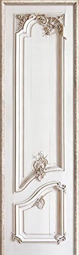"Velvet Decor XL Left Panelling Door (Series 1)" French wallcovering and wallpaper design