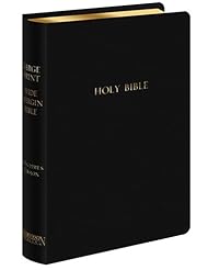 Book: Large Print Wide Margin Bible-KJV - Hendrickson Publishers