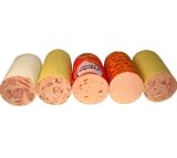 Gefl&uuml;gelaufschnitt verschieden sortiert 4 x 1/2 Wurst a ca. 1.200 g = 4.800 g