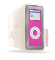 Belkin F8Z153BCA Breast Cancer Awareness Sport Armband for iPod nano 1G, 2G (1GB/2GB/4GB/8GB) White/Pink