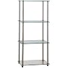 Convenience Concepts 157001 Go-Accsense 4-Tier Glass Tower