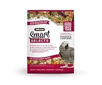 ZuPreem Smart Selects Parrot and Conure Bird Food 4 lb
