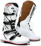 TCX_OXTAR MOTORCYCLE BOOTS SPACE WHITE