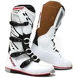 TCX_OXTAR MOTORCYCLE BOOTS SPACE WHITE by TCX_OXTAR
