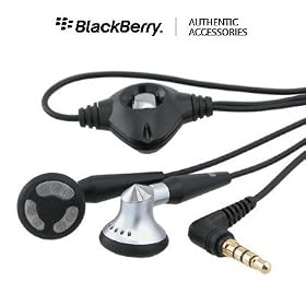 OEM Blackberry 3.5mm Handsfree Stereo Headsets Earphones for LG Incite CT810