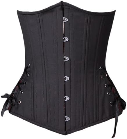 Timeless Trends Women's Cashmere Long Corset 32 Black