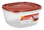 Rubbermaid 7J72 Easy Find Lid Square 14-Cup Food Storage Container