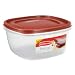 Rubbermaid 7J67 Easy Find Lid Square Shaped 7 Cup Food Storage Container