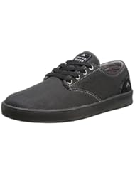 Shoes: Emerica Mens The Romero Laced Skateboard Shoe, Black/Black/Gum, 7.5 M US - Emerica Mens Footwear