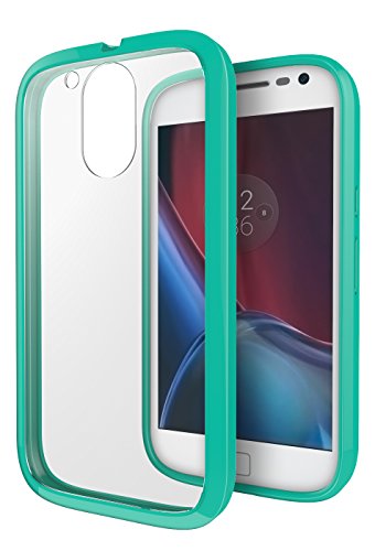 Moto G4 / G4 Plus Case, Cimo [Hybrid] Premium Clear Back Panel + TPU Bumper Case for Motorola Moto G 4th Generation / Moto G Plus (2016) - Blue