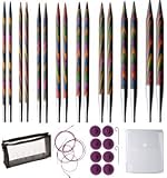 Options Interchangeable Harmony Wood Circular Knitting Needle Set