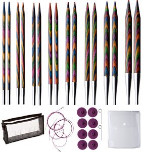 Options Interchangeable Harmony Wood Circular Knitting Needle Set