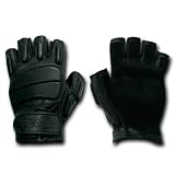 Rapid Dominance Half Finger Tactical Glove Black Size Medium Mens Glove