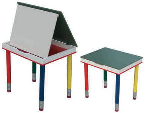 Childrens Toyshop  Toys : Ziggy Art - Raphael - Wooden Childrens Art Table with Easel