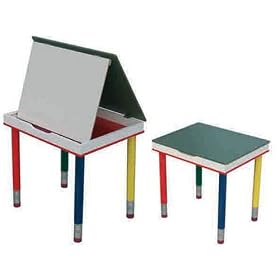 Ziggy Art - Raphael - Wooden Childrens Art Table with Easel
