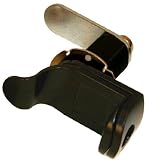 Padlockable Cam Lock 7840-US19 Matte Black Finish Cam Lock