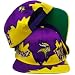 SNAPBACK HAT CAP MINNESOTA VIKINGS NFL OLD SCHOOL VINTAGE DEADSTOCK FLAT BILL