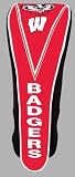 Wisconsin Badgers NCAA Golf Oversized Club/Driver Head Cover (Single Cover) NCAA College Athletics