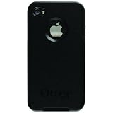 New Otterbox Black Commuter Case for Apple iPhone 4