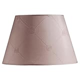 Laura Ashley SBL316 Lucille 16-Inch Barrel Shade, Mauve