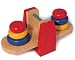 Wooden Magnetic Discs/Blocks Stacking Teter Toter Toy Game Set!