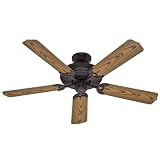 Buy Hunter 23568 Sea Air 52-Inch 5-Blade Ceiling Fan, Weathered Bronze with Medium Oak... by Hunter