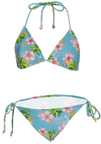 SABREE Hawaiian Print String Bikini