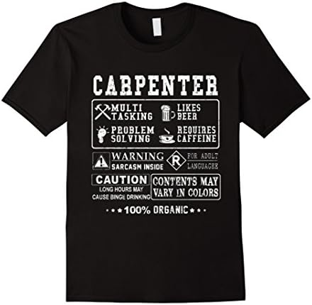 Men's Demo campaign Carpenter t shirt XL Black