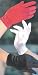 Leg Avenue Satin Wrist Length Gloves (Black)