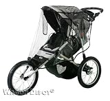 InSTEP Stroller Weather Shield Single for M3, Alta, Ultra Runner, Free Wheeler and Free Runner Models