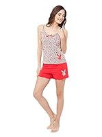 Play Boy Nightwear Pijama Prettty Stars (Gris)