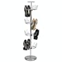 Household Essentials Revolving 4-Tier Shoe Tree, Chrome