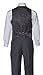 Boys Slim Fit Dark Grey Suit in Toddlers to Boys Sizing