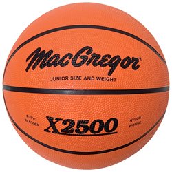 MacGregor X-2500 Indoor Outdoor Rubber 27.5 Youth Basketball by 