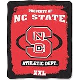 NCSU NC State University Wolfpack Fleece Blanket Throw 50x60