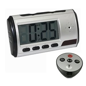 Encore RLC 9670 Spy Clock Camcorder Black