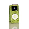 new iPod nano Napa leather case with suede lining and belt-clip in 3 colors
