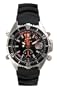 Chris Benz Depthmeter Analog 200m Black KB Diving Watch for Him Screwed-in crown