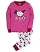 Hatley Little Girls' Pajama Set Applique Hens and Chicks