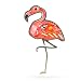 Pink Flamingo Pin #0759