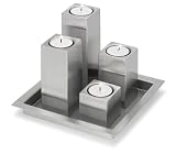 Edo 5 Piece Square Tealight Set by Blomus