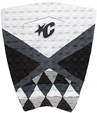 Creatures of Leisure TAJ BURROW Surfing Traction Pad in White, Black, Grey