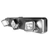 Trademark Home 72-37056 3 Light heads 9 Bright LEDs Under Cabinet Light Fixture