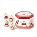 Christmas Tree Snowman Ornaments Set of 12