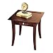 Dolce Dark Walnut End Table
